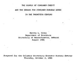 Speaker's notes, 1986-1...