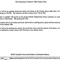 Announcements, 1995-02-02. ...