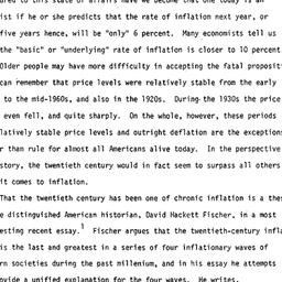 Speaker's notes, 1980-1...