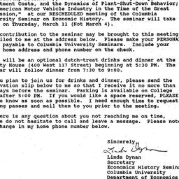 Announcements, 1993-03-01. ...