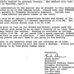 Announcements, 1993-03-25. ...