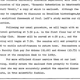 Announcements, 1970-11-09. ...