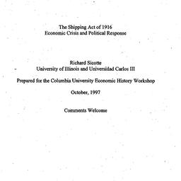 Speaker's notes, 1997-1...