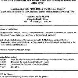 Announcements, 1998-03-26. ...
