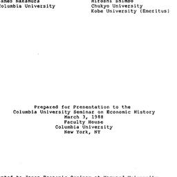Speaker's notes, 1988-0...