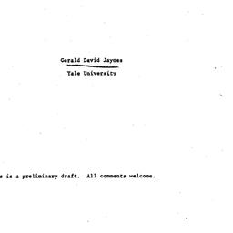 Speaker's notes, 1980-0...