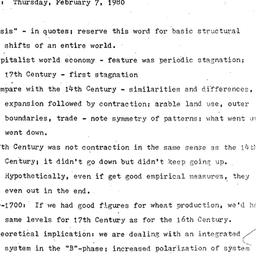 Minutes, 1980-02-07. Econom...