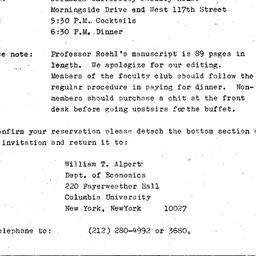 Announcements, 1975-02-06. ...
