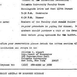 Announcements, 1974-12-05. ...