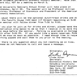 Announcements, 1992-02-07. ...