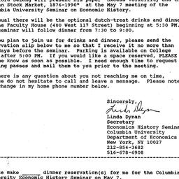 Announcements, 1992-04-23. ...