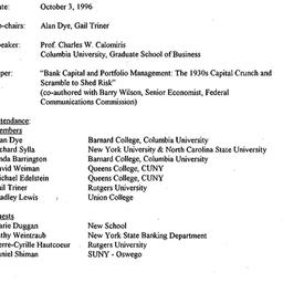 Minutes, 1996-10-03. Econom...