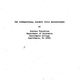 Speaker's notes, 1986-0...