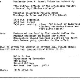 Announcements, 1977-10-06. ...