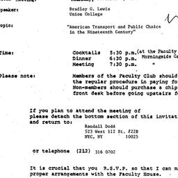 Announcements, 1984-11-01. ...