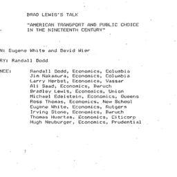Minutes, 1984-11-01. Econom...