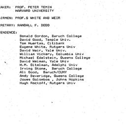 Minutes, 1985-03-07. Econom...