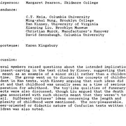 Minutes, 1990-11-13. Tradit...