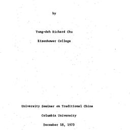 Background paper, 1973-12-1...