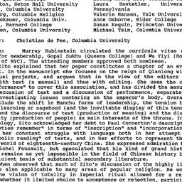 Minutes, 1994-05-10. Tradit...