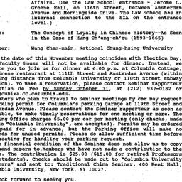 Announcements, 1993-11-02. ...