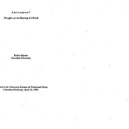 Background paper, 1994-04-1...