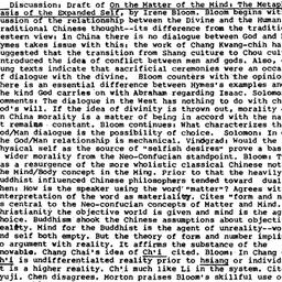Minutes, 1981-10-13. Tradit...