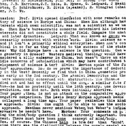 Minutes, 1982-02-09. Tradit...