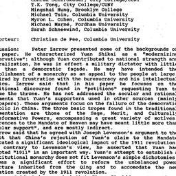 Minutes, 1993-03-09. Tradit...