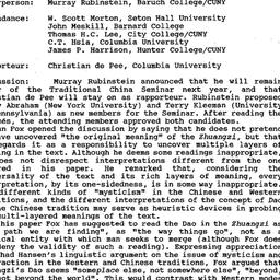 Minutes, 1993-05-11. Tradit...