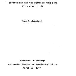 Background paper, 1967-04-1...