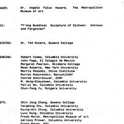 Minutes, 1988-02-09. Tradit...