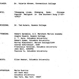 Minutes, 1988-04-12. Tradit...
