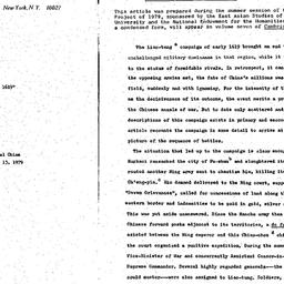 Speaker's paper, 1979-1...