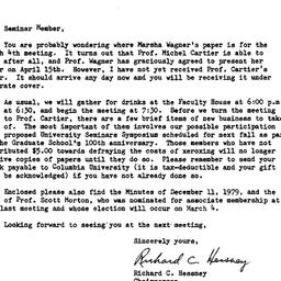 Announcements, 1980-02-18. ...