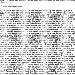 Minutes, 1980-04-15. Tradit...