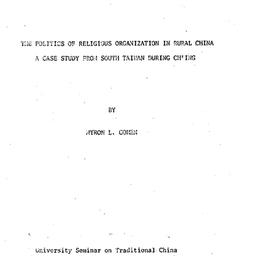 Background paper, 1970-04-1...