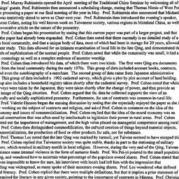 Minutes, 1999-04-13. Tradit...