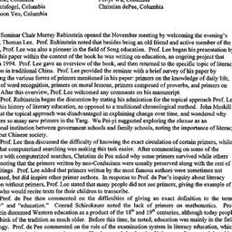 Minutes, 1998-11-10. Tradit...