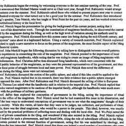 Minutes, 1999-05-11. Tradit...