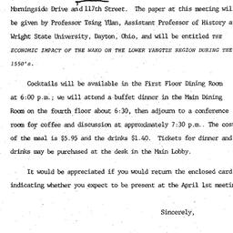 Announcements, 1975-03-17. ...
