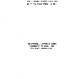 Background paper, 1973-02-2...
