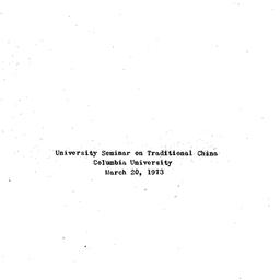 Background paper, 1973-03-2...