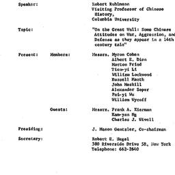 Minutes, 1968-04-16. Tradit...