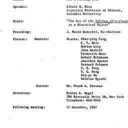 Minutes, 1967-10-17. Tradit...