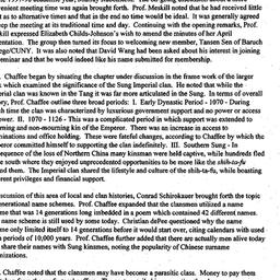 Minutes, 1997-05-13. Tradit...