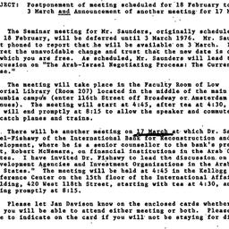 Announcements, 1976-02-12. ...
