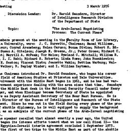Minutes, 1976-03-03. The Mi...