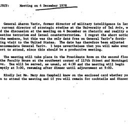 Announcements, 1978-11-22. ...
