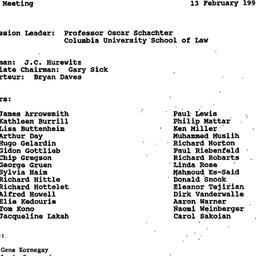 Minutes, 1991-02-13. The Mi...